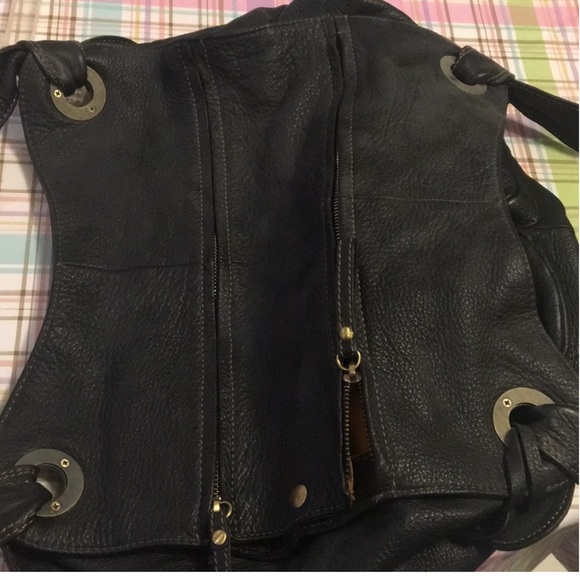 Alla Klingman Leather Bag. Gorgeous soft leather hand made bag - Picture 3 of 4